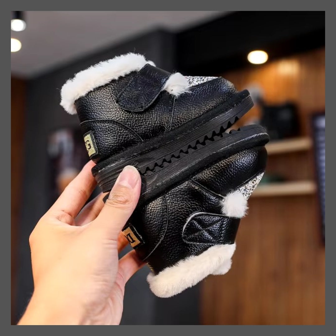 Bottes de Neige Enfant pour les Fille ! Mode Hiver avec Paillettes
