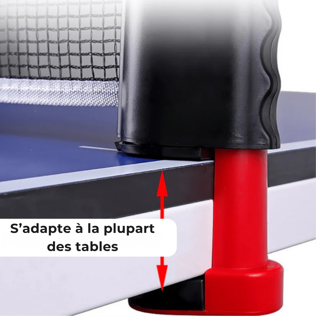 FlexiPing™ – Ensemble de Ping-Pong Rétractable