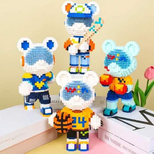 BrickBuddy™ – L’Ours à Construire, Fait pour Durer.