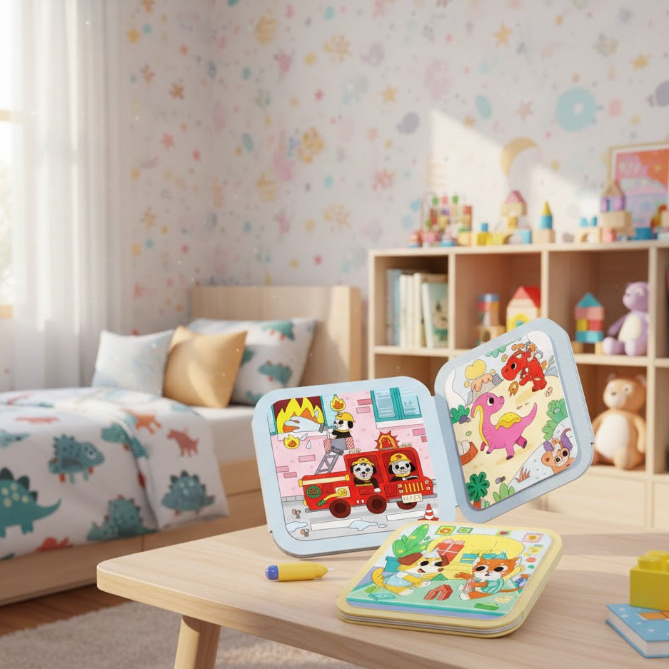 Livre d'aquarelles à gribouiller pour enfants