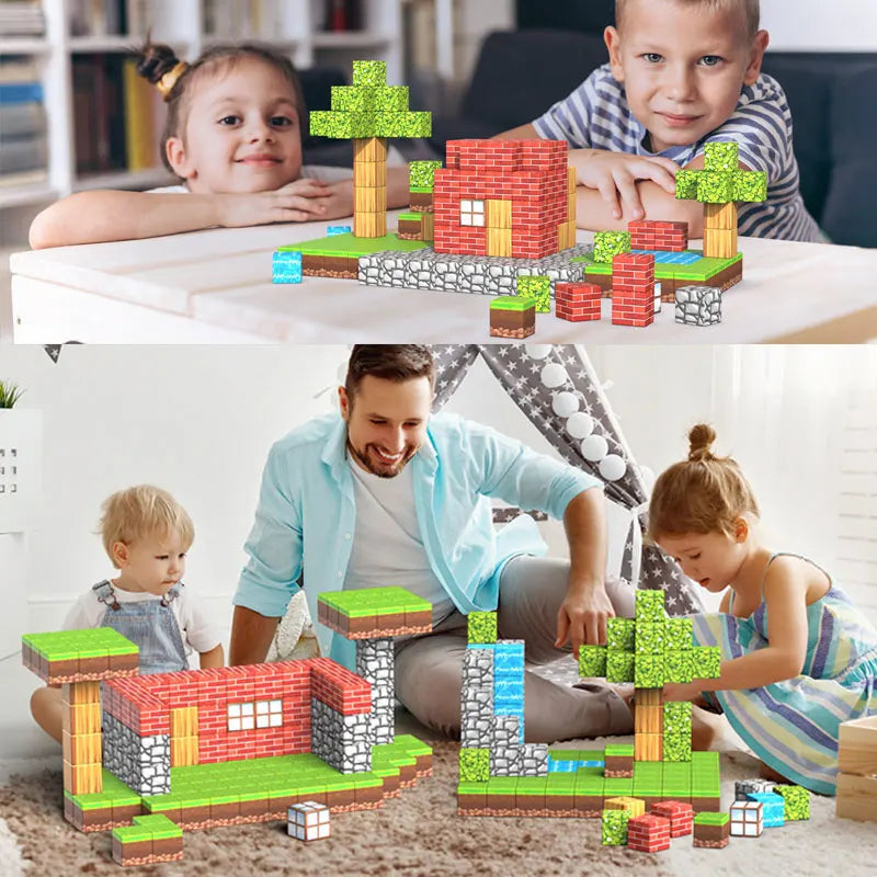 MagniCréa™ – Jeu de Construction Magnétique Éducatif