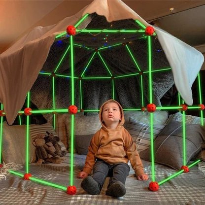 LumiCaban™ – Kit Cabane Lumineuse XXL pour Enfants