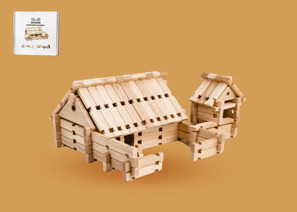 🏰 Château BoisMagik™ — Le Kit de Construction en Bois Qui Transforme Chaque Enfant en Petit Architecte