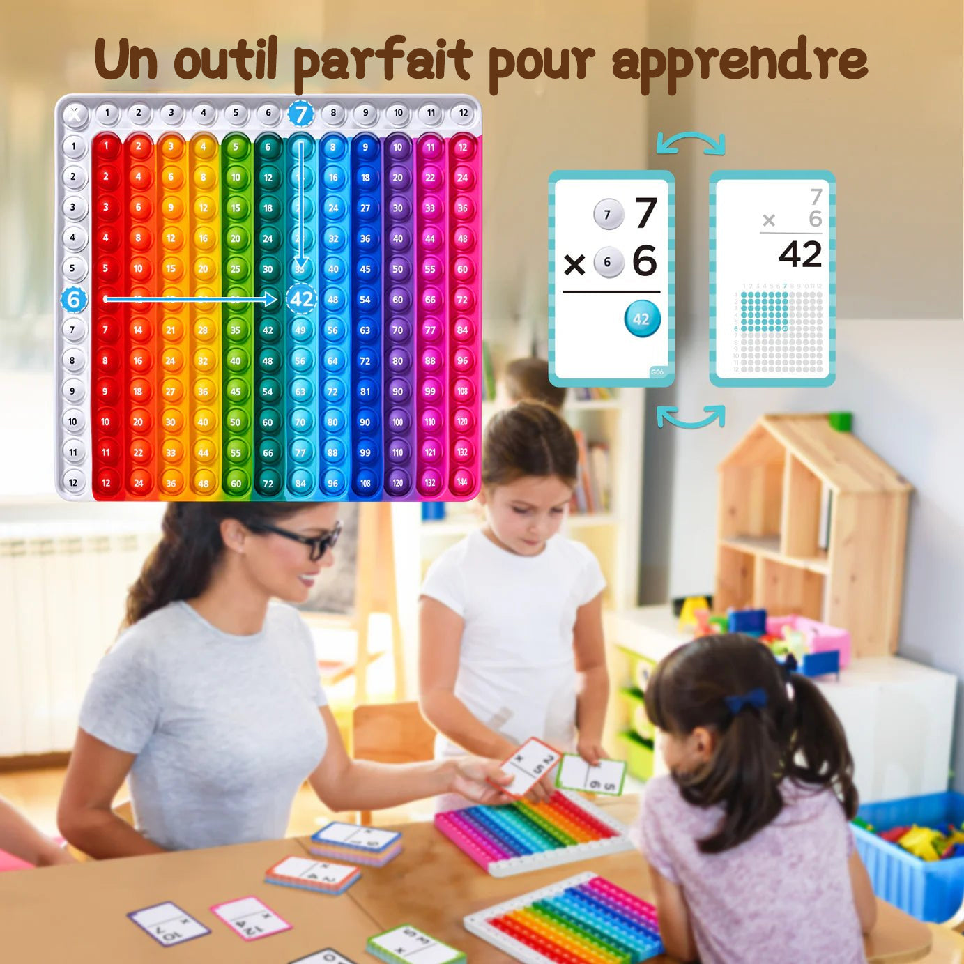 Le jeu éducatif qui fait aimer les maths dès 3 ans !