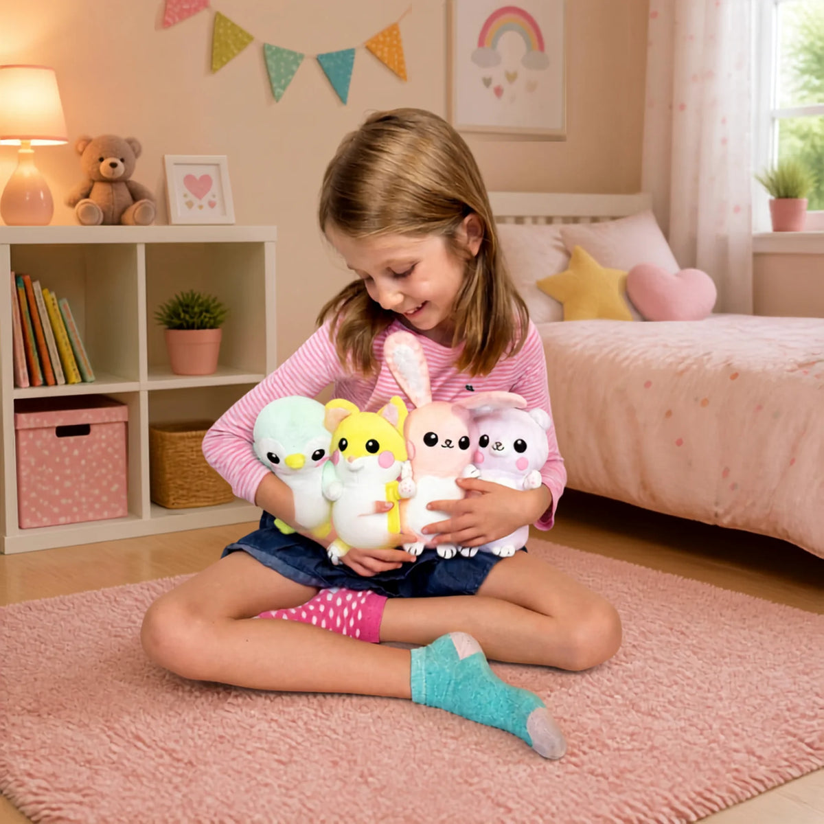 Peluche Magique LumiDessin™ — Toutou Lumineux Interactif pour Enfants.
