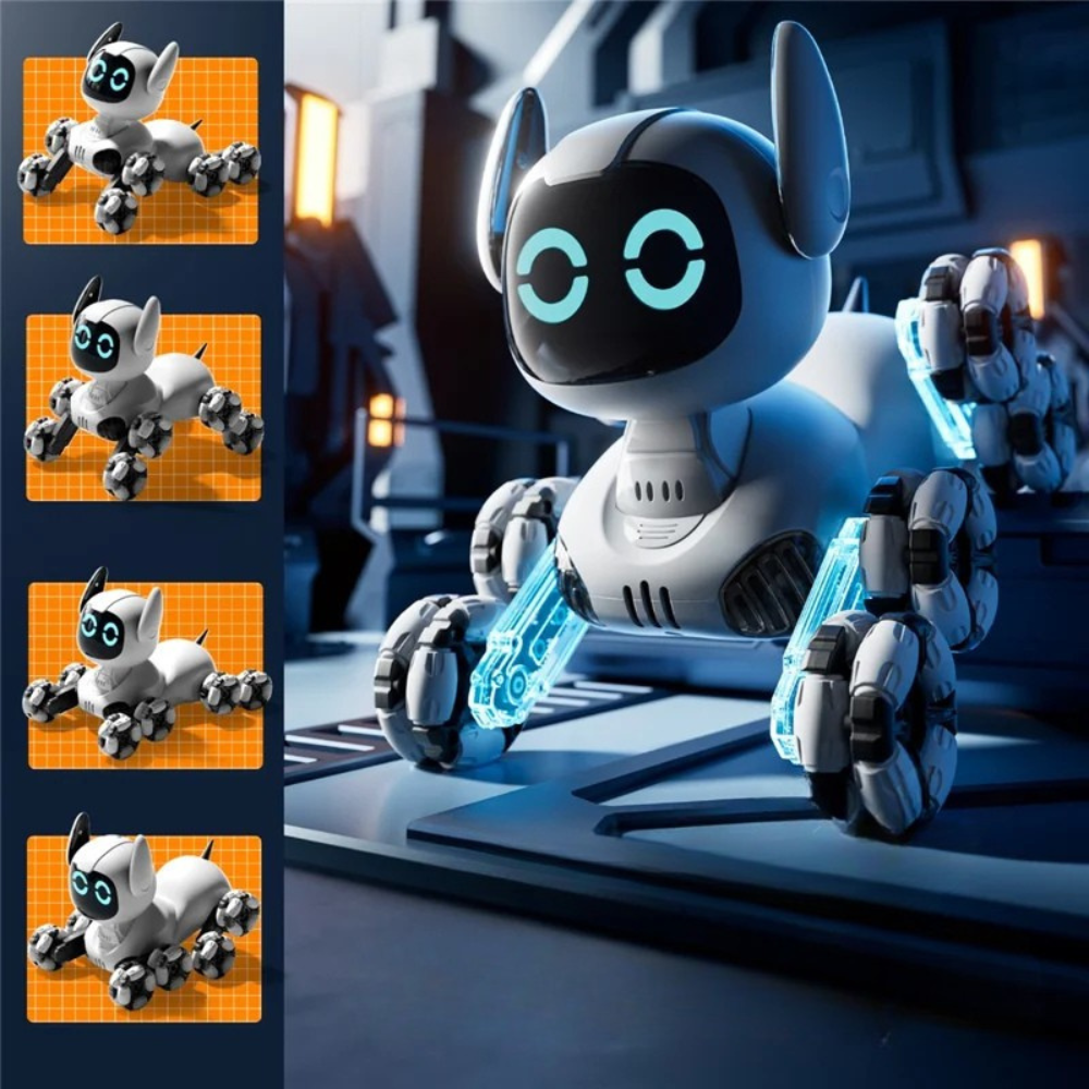 SmartPup – Chien Robot à 8 Roues avec Télécommande