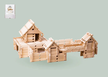 🏰 Château BoisMagik™ — Le Kit de Construction en Bois Qui Transforme Chaque Enfant en Petit Architecte