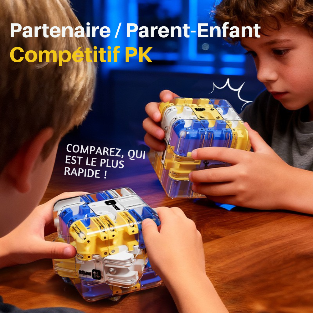 CubeGénie™ – Le Défi Intelligent Qui Éveille la Logique