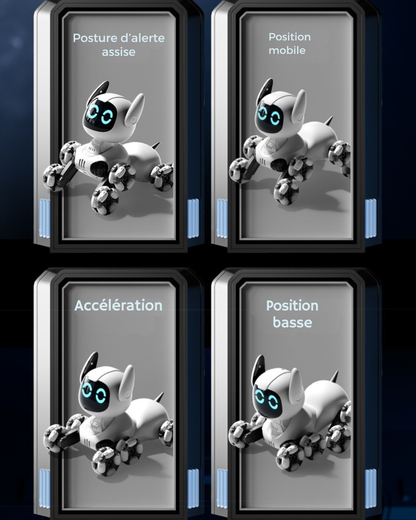 SmartPup – Chien Robot à 8 Roues avec Télécommande