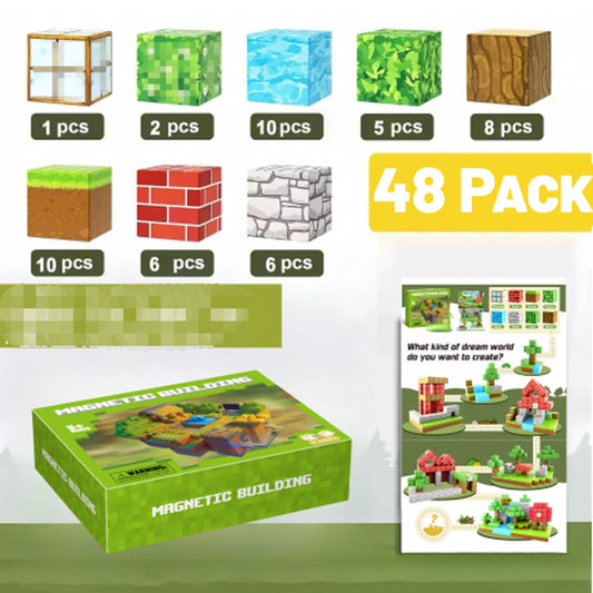 MagniCréa™ – Jeu de Construction Magnétique Éducatif