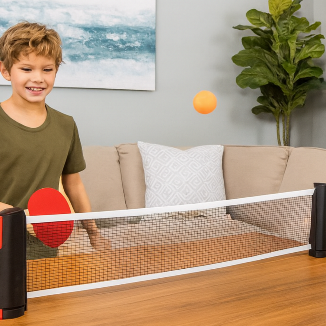 FlexiPing™ – Ensemble de Ping-Pong Rétractable