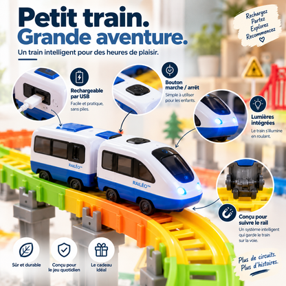 Railéo™ — Le circuit électrique anti-gravité 3D