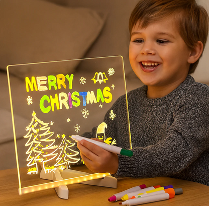 Tableau acrylique lumineux pour enfant