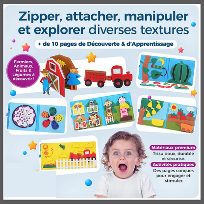 MiniCurieux™ – Le Livre d’Éveil Sans Écran