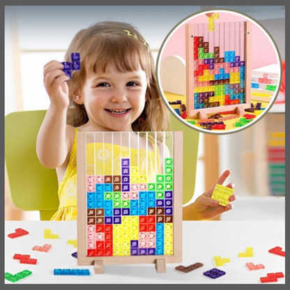 PuzzliZen™ – Puzzle Éducatif en Bois Anti-Écran