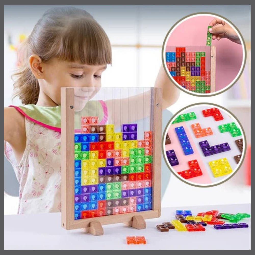 PuzzliZen™ – Puzzle Éducatif en Bois Anti-Écran