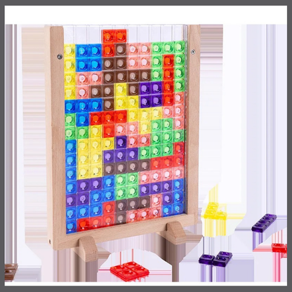 PuzzliZen™ – Puzzle Éducatif en Bois Anti-Écran