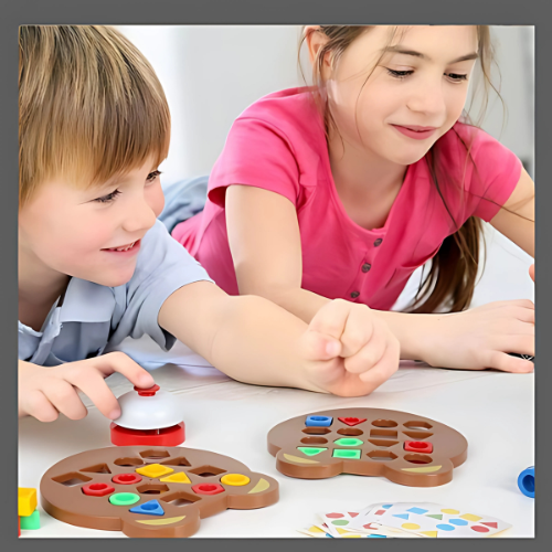 Jeu d'Association Formes et Couleurs | Puzzmatch™ (Pack Duo)