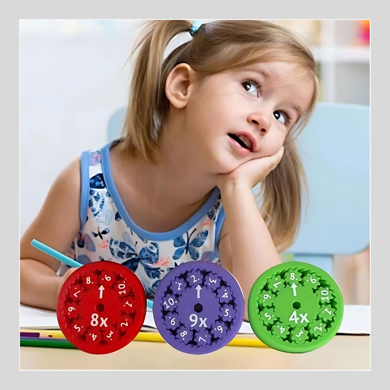 Toupie pour l'apprentissage des maths Suissekids™