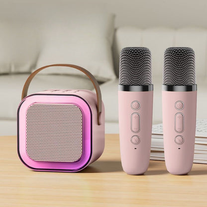 KaraokéCube™ – Enceinte Bluetooth 3-en-1 pour des Soirées Inoubliables