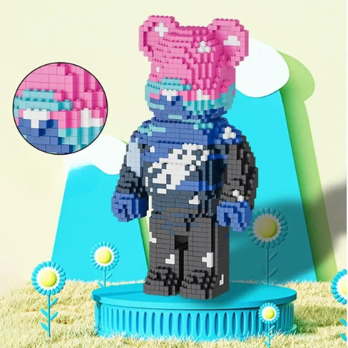 BrickBuddy™ – L’Ours à Construire, Fait pour Durer.