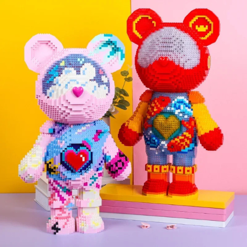 BrickBuddy™ – L’Ours à Construire, Fait pour Durer.