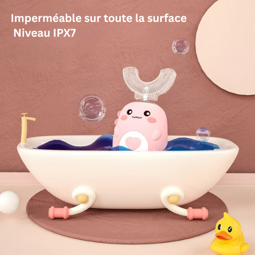 BrightU™ – Brosse à Dents Ultrasonique 360° pour Enfants