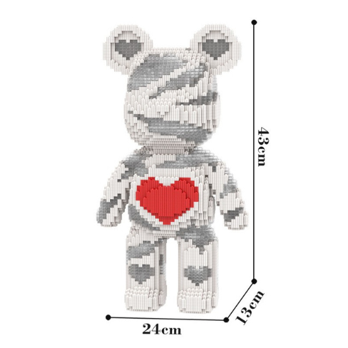 BrickBuddy™ – L’Ours à Construire, Fait pour Durer.