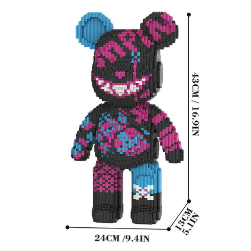 BrickBuddy™ – L’Ours à Construire, Fait pour Durer.