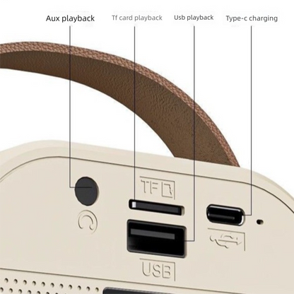 KaraokéCube™ – Enceinte Bluetooth 3-en-1 pour des Soirées Inoubliables