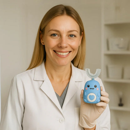 BrightU™ – Brosse à Dents Ultrasonique 360° pour Enfants