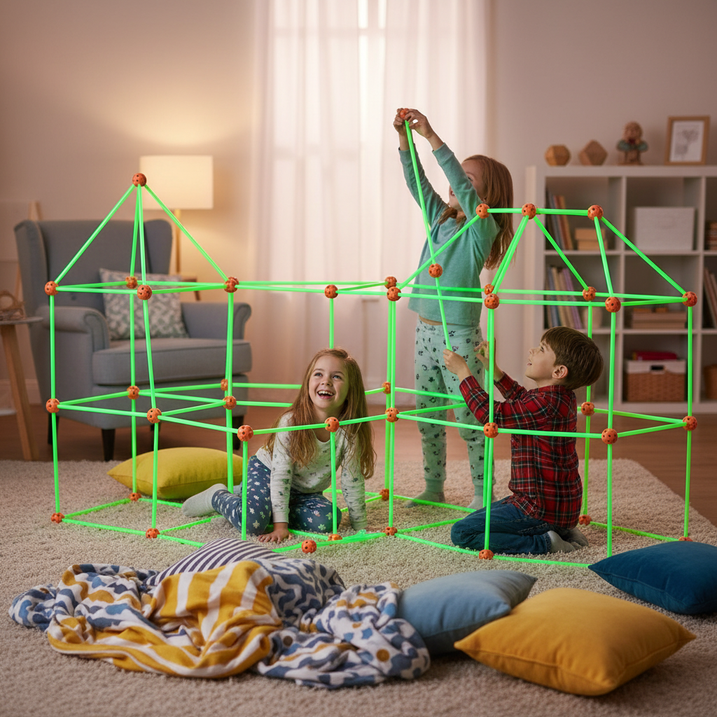 LumiCaban™ – Kit Cabane Lumineuse XXL pour Enfants