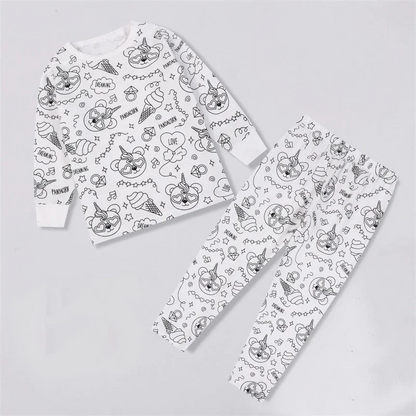 ColoriRêve™ – Pyjama Magique à Colorier pour Enfants