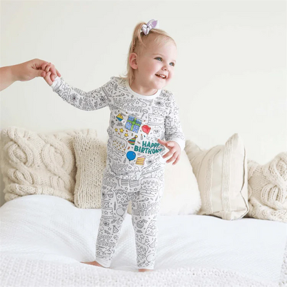 ColoriRêve™ – Pyjama Magique à Colorier pour Enfants