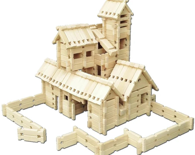 🏰 Château BoisMagik™ — Le Kit de Construction en Bois Qui Transforme Chaque Enfant en Petit Architecte