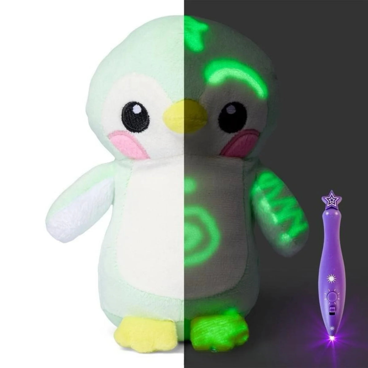 Peluche Magique LumiDessin™ — Toutou Lumineux Interactif pour Enfants.