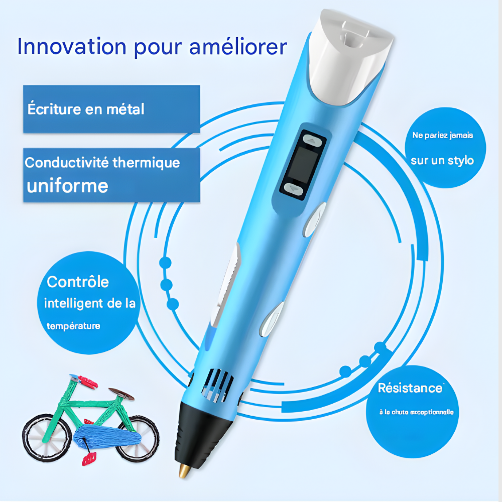 Stylo 3D Magique – Pour donner vie à l’imagination des enfants
