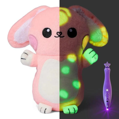 Peluche Magique LumiDessin™ — Toutou Lumineux Interactif pour Enfants.