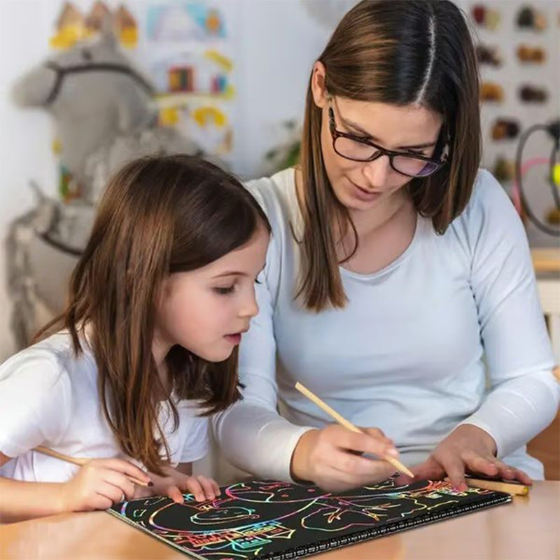 ScratchiFun™ – Carnet Créatif Sans Limites