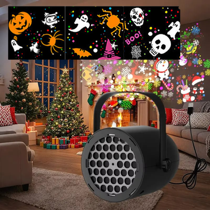 LumiFest™ – Projecteur Noël Animé Ultra-Lumineux