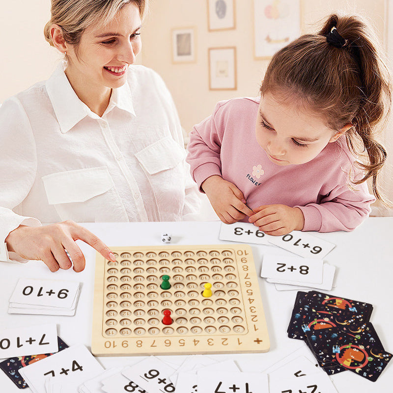 JEUX DE TABLE  ( MULTIPLICATION / ADDITION) SUISSEKIDS