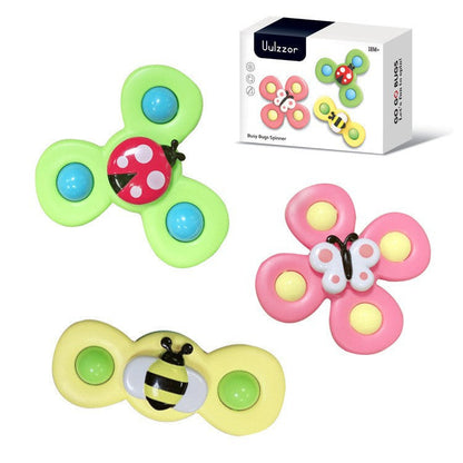 Lot de 3 Jouets d'Éveil rotatif pour enfants