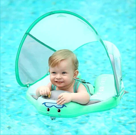 Bouée bébé flotteur avec ombrelle anti UV