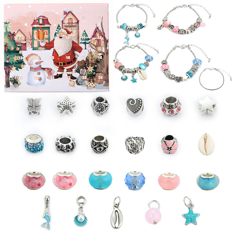 Coffret surprise de Noël, spécial Bracelets (24 pièces)