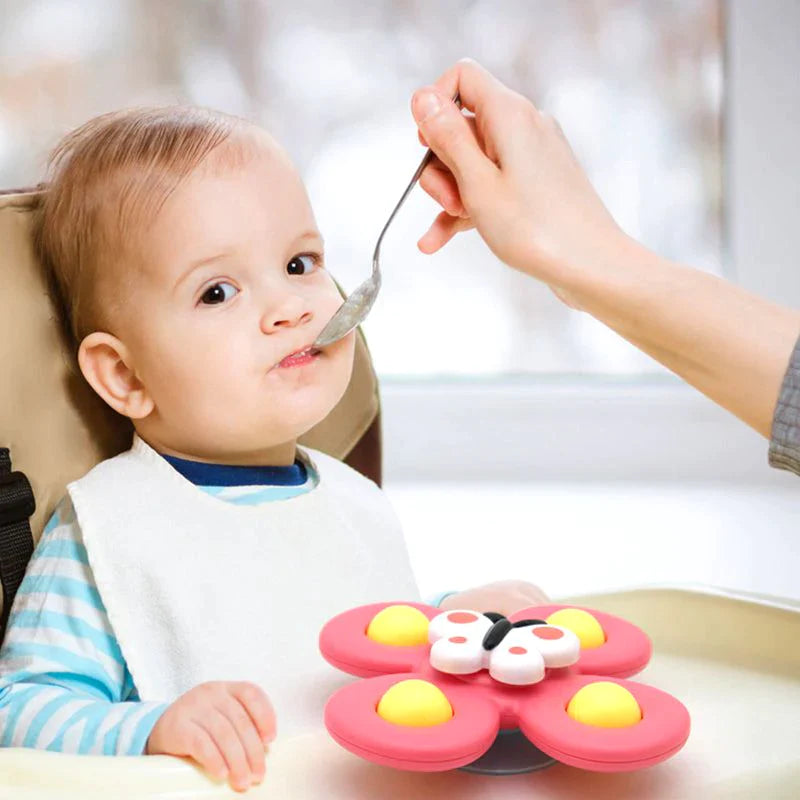 Lot de 3 Jouets d'Éveil rotatif pour enfants