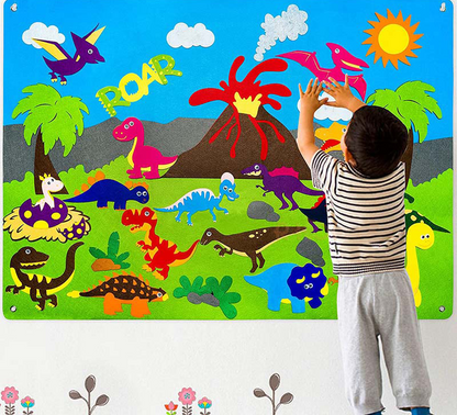 Tableau en feutre pour enseigner aux enfants SUISSEKIDS™