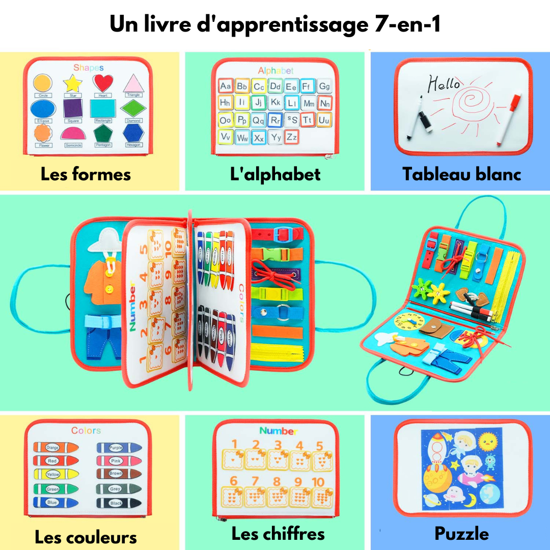 Kit d'éveil Montessori 7 en 1