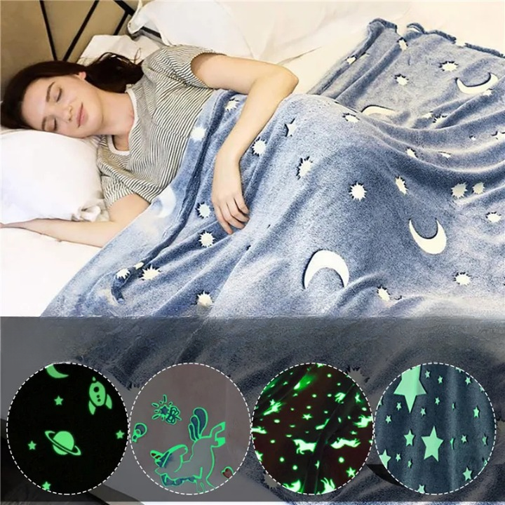 Couverture lumineuse et douillette pour les enfants
